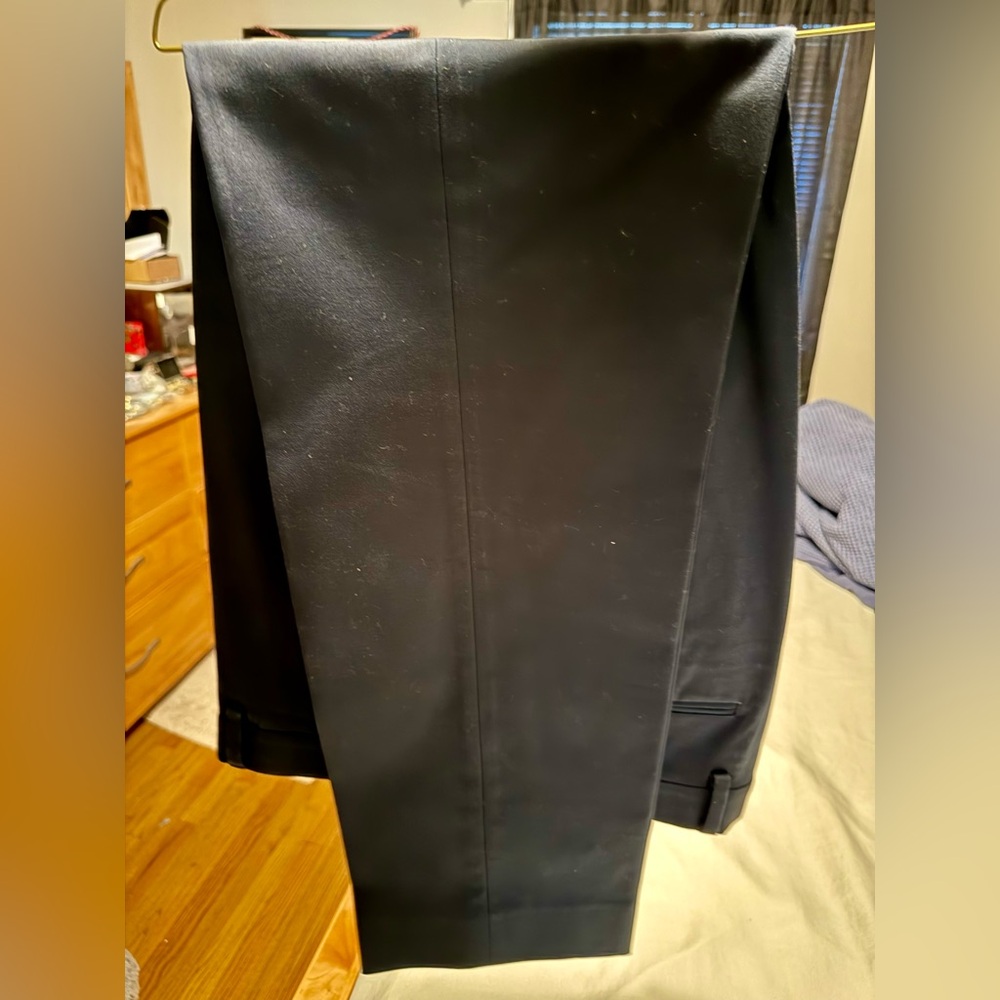 Banana Republic Navy Blue Slim Fit Pants